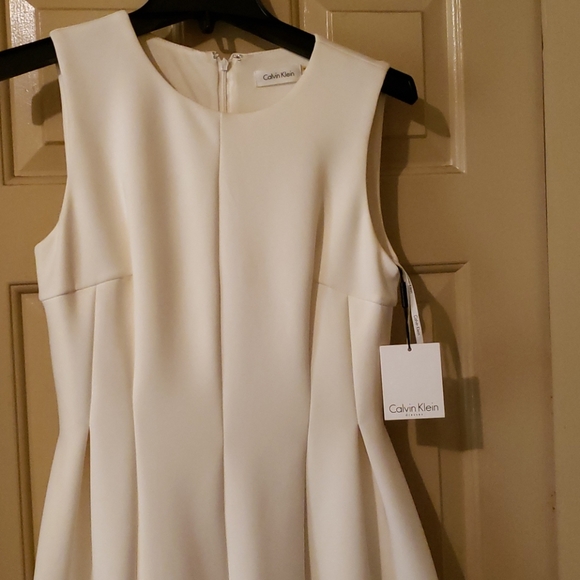 Calvin Klein Off White Cocktail Dress - Picture 2 of 6